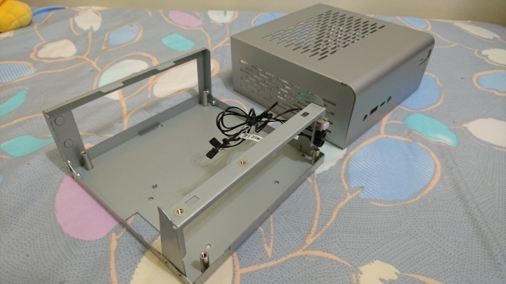 (新增2.5吋)自組Mini-STX主機！Asus H110S1 搭配 銀欣VT01