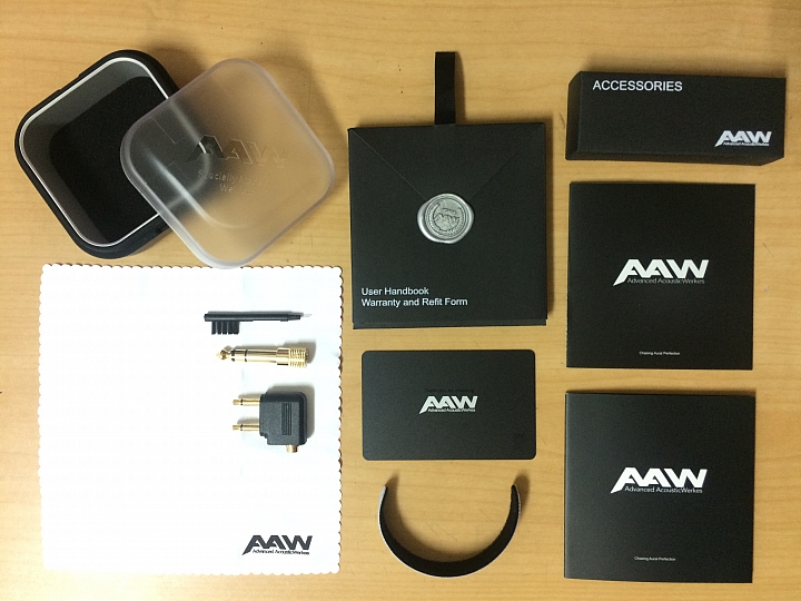 [開箱] 人生第一支客製耳機 AAW  -  W500（圖多）