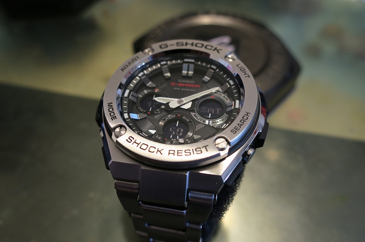 不用錢的CASIO GST-S110D-1ADR