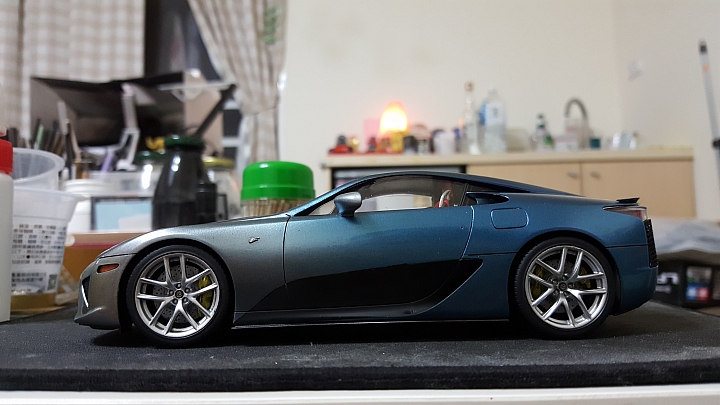 [Tamiya 1:24] 田宮 凌志 LFA  Lexus LFA  製作過程