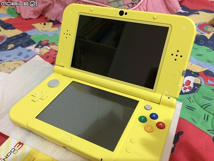 New 3dsll 日月限定主機開箱！
