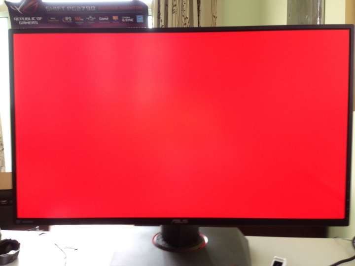 ASUS PG279Q簡單開箱 給在選4K 2K的人做參考