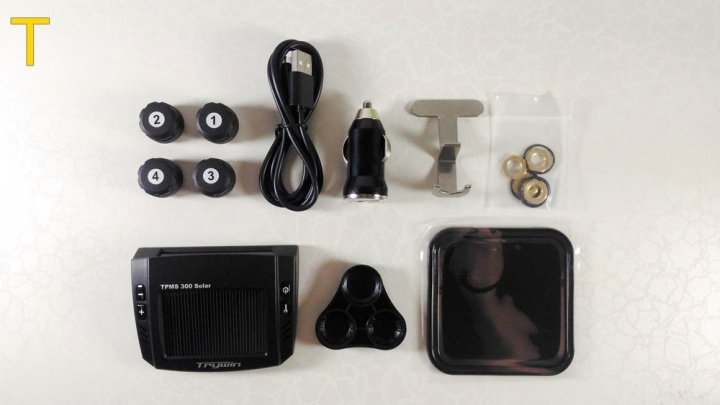 三款太陽能胎壓偵測比較 Papago S60E supercam 獵豹 T190 Trywin TPMS 300Solar