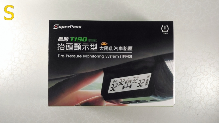 三款太陽能胎壓偵測比較 Papago S60E supercam 獵豹 T190 Trywin TPMS 300Solar