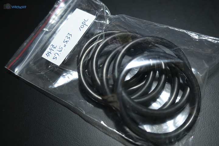 [開箱] 鏡頭沒接環膠圈? 那自己裝【O-ring】