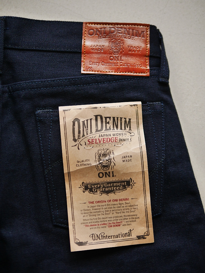 [可遇難求] Oni Denim Oni-606 Super Tight Tapered Slim 縱緯 Indigo