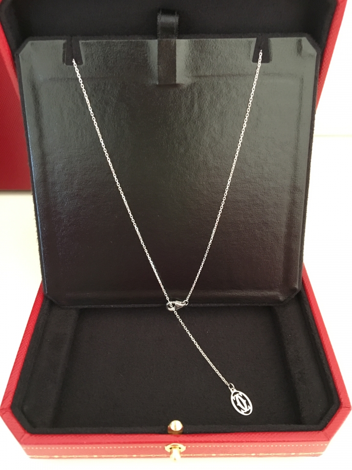 Cartier項鍊開箱文 (C de Cartier)