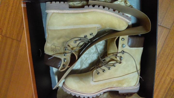 [開箱]新入手的Timberland 8吋黃靴