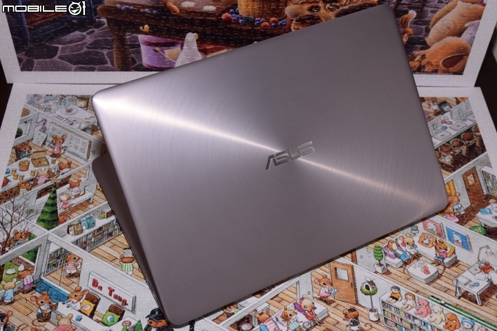 全金屬窄邊框輕薄筆電ASUS ZenBook UX410UQ