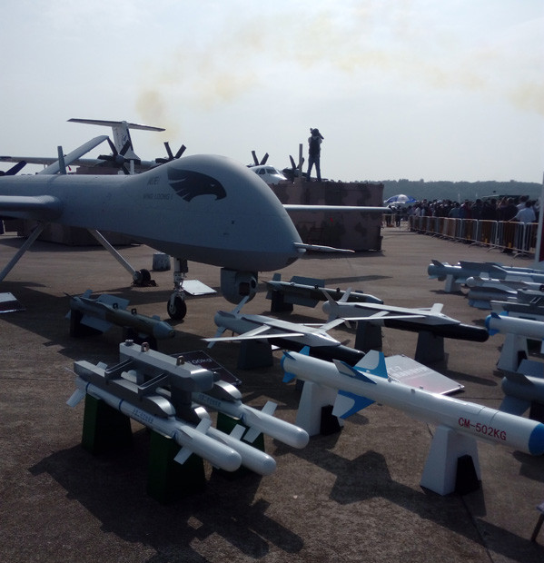 2016珠海航展各種掛載炸彈