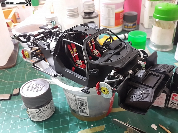 [Tamiya 1:24] 田宮 法拉利 FXX  Ferrari  FXX  製作過程