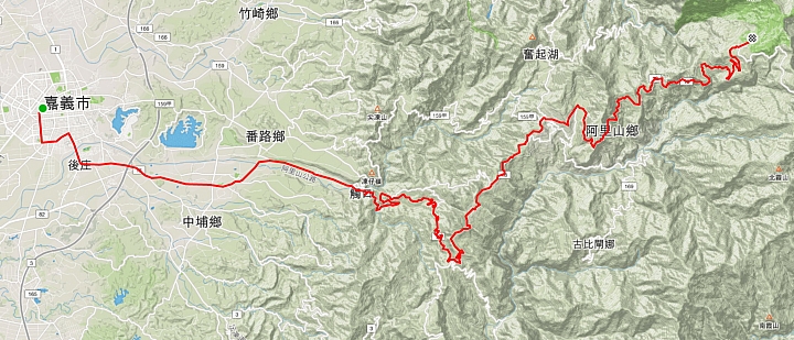 2015 單車旅行 環半島遊記 Day-5 台南-阿里山