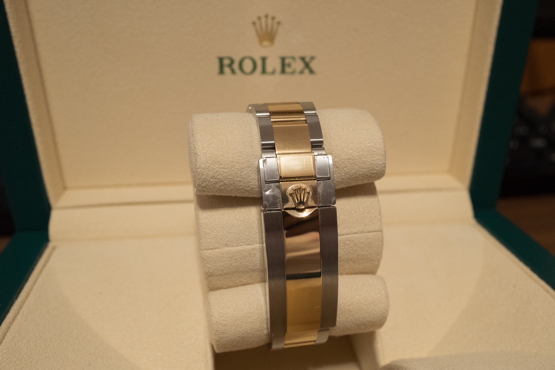 [開箱] 勞力士 Rolex 116613LB 夢幻藍半金水鬼