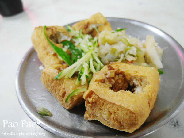 【台中】忠孝夜市必吃-正老牌麵線糊臭豆腐&廣式滷味