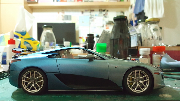 [Tamiya 1:24] 田宮 凌志 LFA  Lexus LFA  製作過程