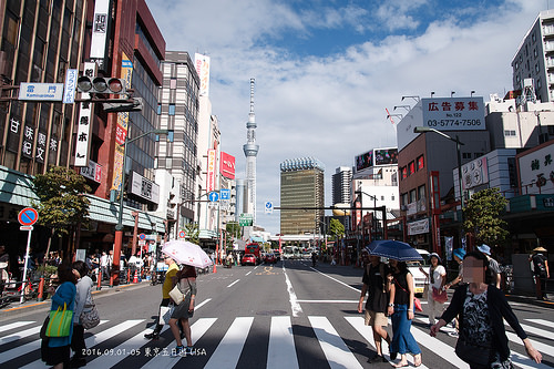 [走跳] 日本東京五日遊 day3 （下）- 雷門、淺草寺、利久牛舌、晴空塔（skytree）