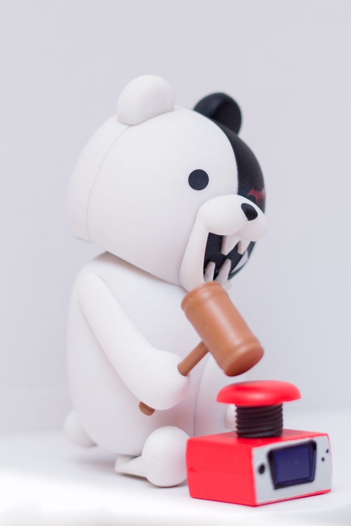 槍彈辯駁希望學園與絕望高中生 黑白熊開箱