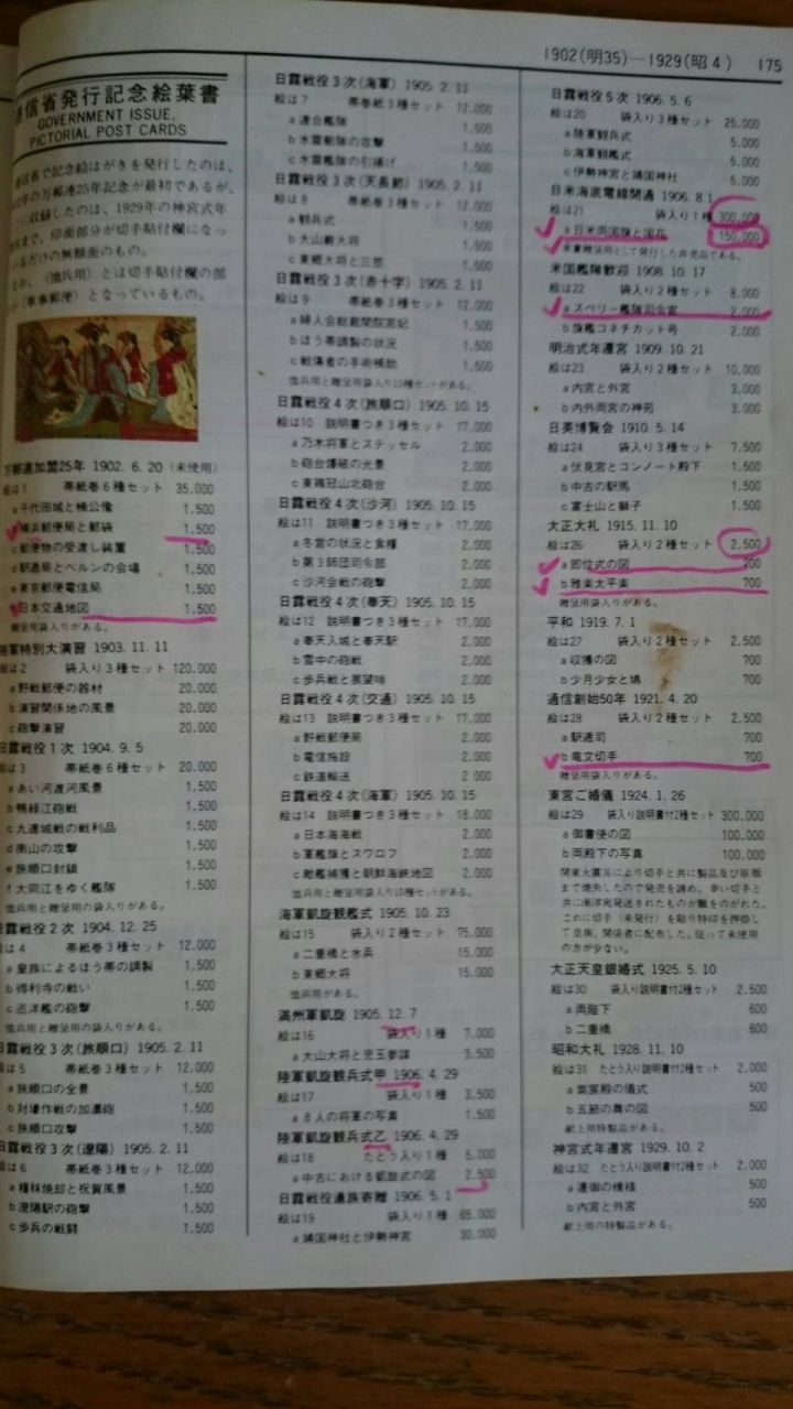 《集郵》日米海底電線開通 1906. 8. 1