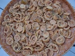 八仙果(or紅芒果乾) & 檸檬片