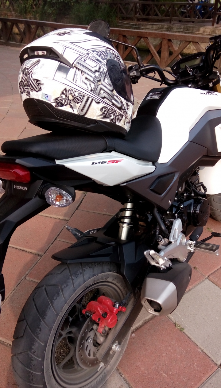 人生第一台"新"車，也是第一台檔車MSX 125 SF (文長)