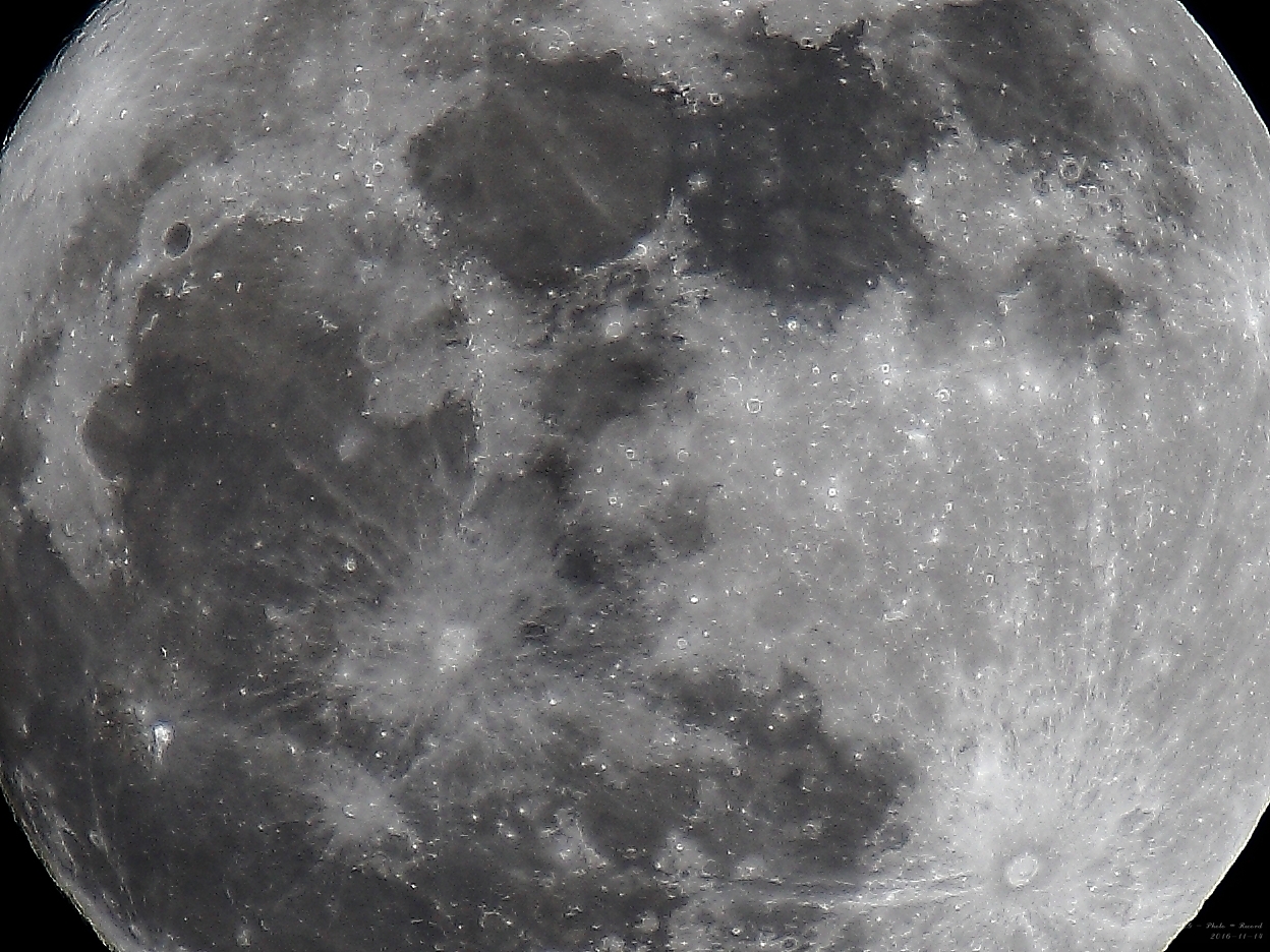 2016年超級大月亮蓋大樓了~~~