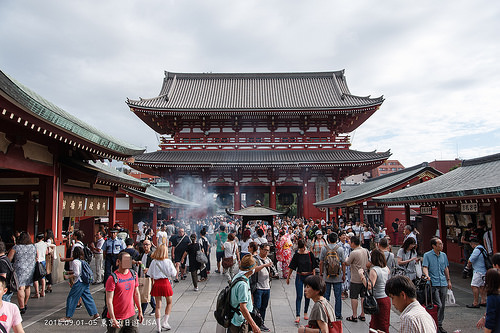 [走跳] 日本東京五日遊 day3 （下）- 雷門、淺草寺、利久牛舌、晴空塔（skytree）