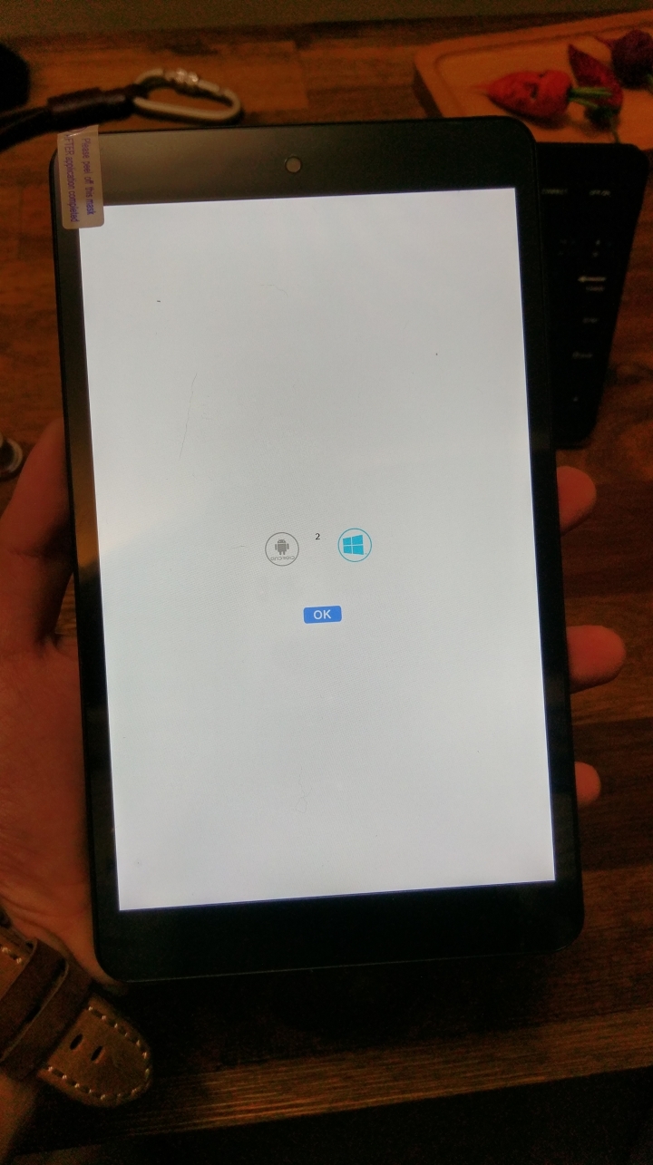 品鉑PIPO W2s 雙系統開箱 Android 5.1 / Windows 10