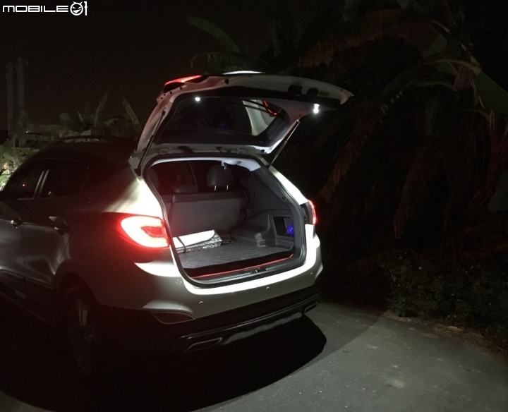 2015 NEW IX35 自己DIY尾門燈 露營燈