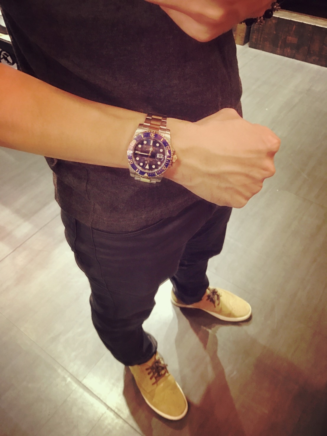 [開箱] 勞力士 Rolex 116613LB 夢幻藍半金水鬼