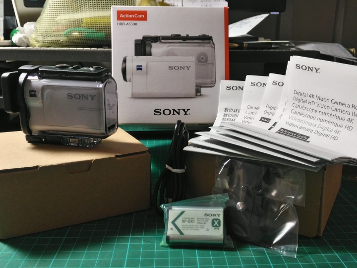 SONY HDR-AS300 【純】開箱