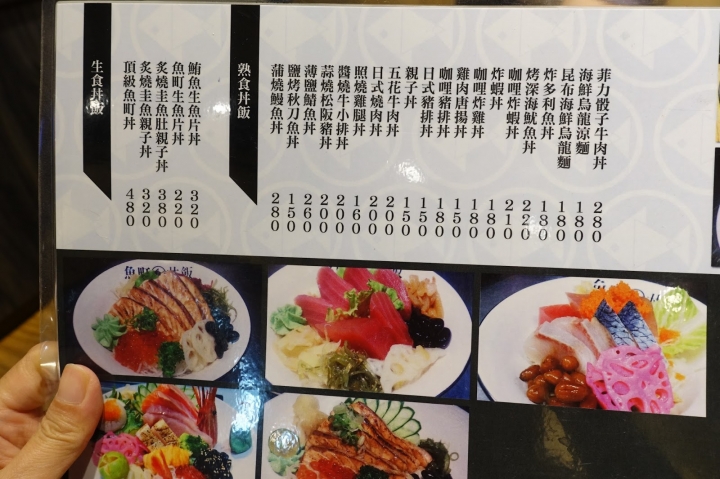 [食記] 新竹 魚町丼飯。高CP值生魚片、丼飯、昆布海鮮烏龍麵(東大店)