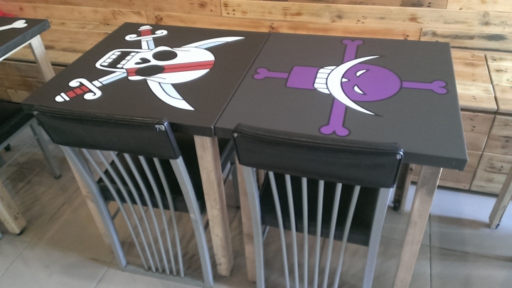 [義式料理]彰化市後火車站附近章魚先生品味小館Mr. Taco 義大利麵/ 燉飯食記~海賊王風格擺設~