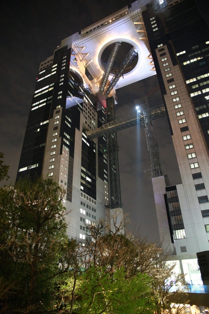 【玩 日本】大阪 梅田空中庭園展望台360度大阪無敵夜景(含交通介紹)