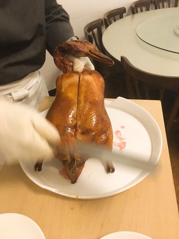 【美食。食記】台中 北屯 烤鴨好味 擺盤精美 靚品私廚