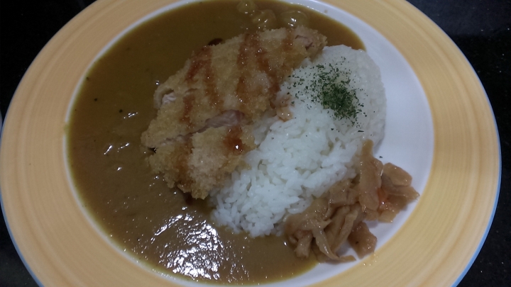 [日式咖哩]彰化市後火車站木下食堂日式咖哩飯~日本人開的店~平價好吃實在~