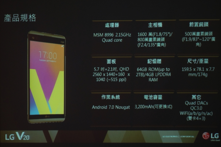 與最強影音旗艦手機《LG V20》相遇、相識、相約在心之芳庭的那一天
