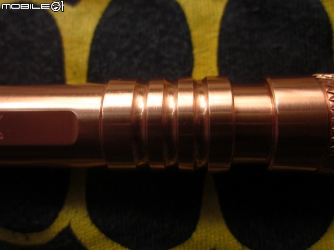 ACEBEAM  PT10  2aaa 銅製玫瑰金筆筒