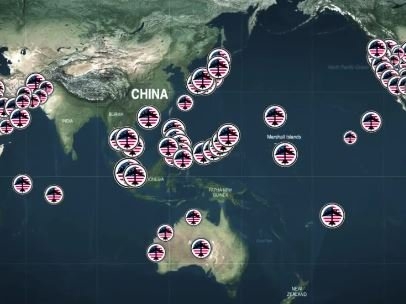 川普準備好了跟中國開戰！布置好「完美的絞刑索」400個軍事基地圍著打中國