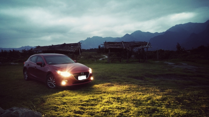 去年年底很冷的花蓮