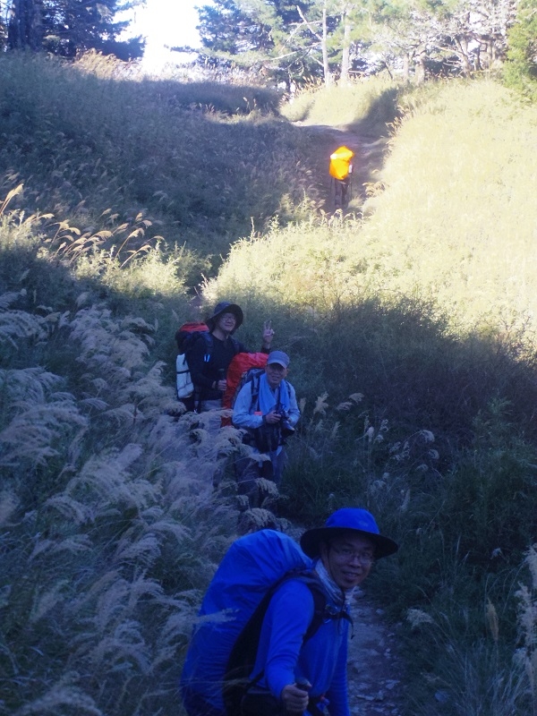 天公作美的南湖大山四日行程