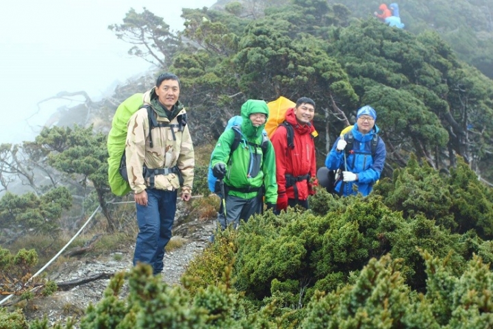 天公作美的南湖大山四日行程