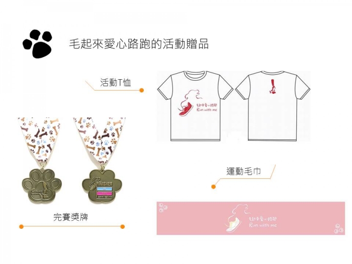 台南的2017毛起來愛心路跑