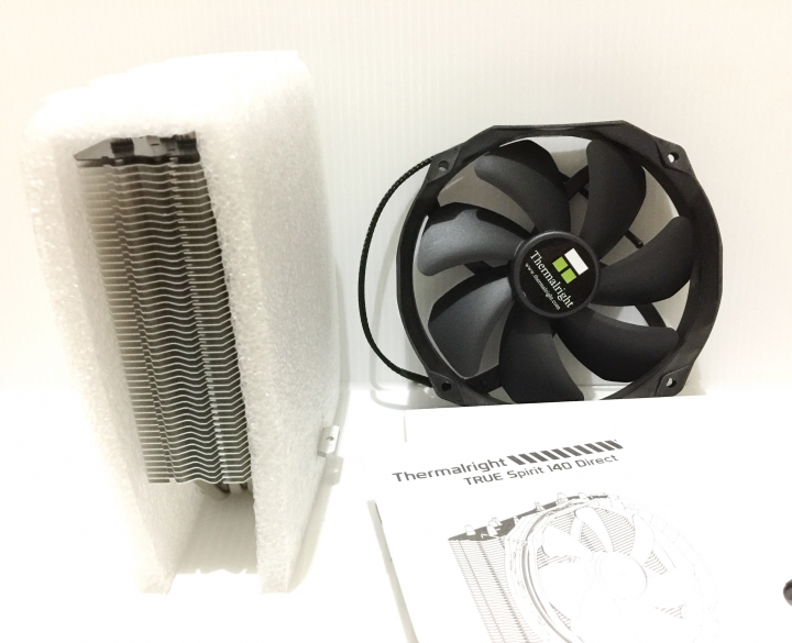 中型塔扇新選擇 靜音也有好效果Thermalright TRUE Spirit 140 DIRECT 散熱器