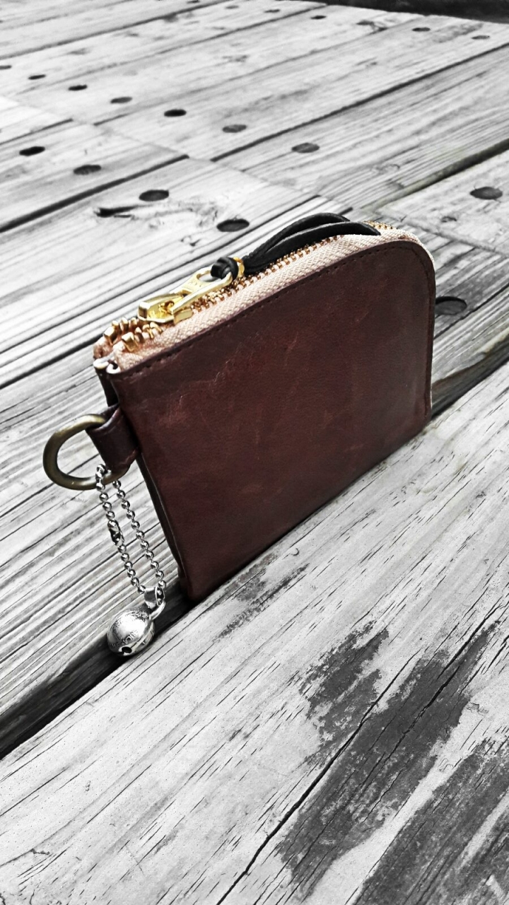 YP craft X North Works-馬皮L型零錢包