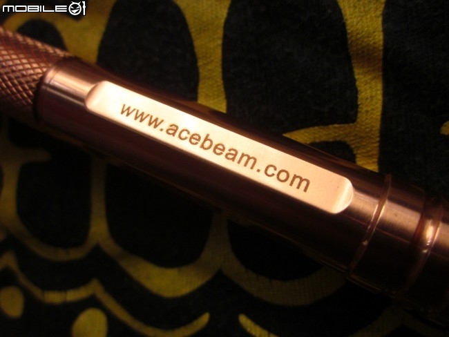 ACEBEAM  PT10  2aaa 銅製玫瑰金筆筒