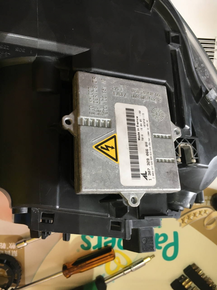 2005 AUDI A3 8P 2.0T 大燈脆化包透明熱縮套管 DIY