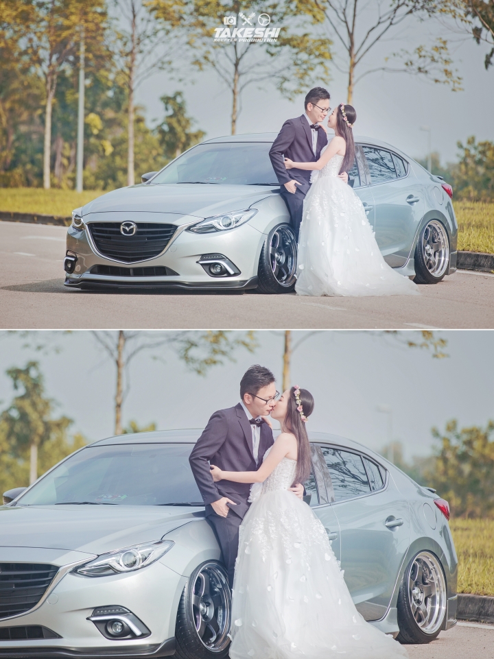 MAZDA3 與 愛車男の熱血婚攝!!!