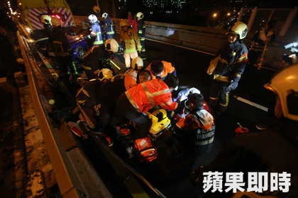 [死亡車禍]水源快速道路三車高速競飆 警方追查