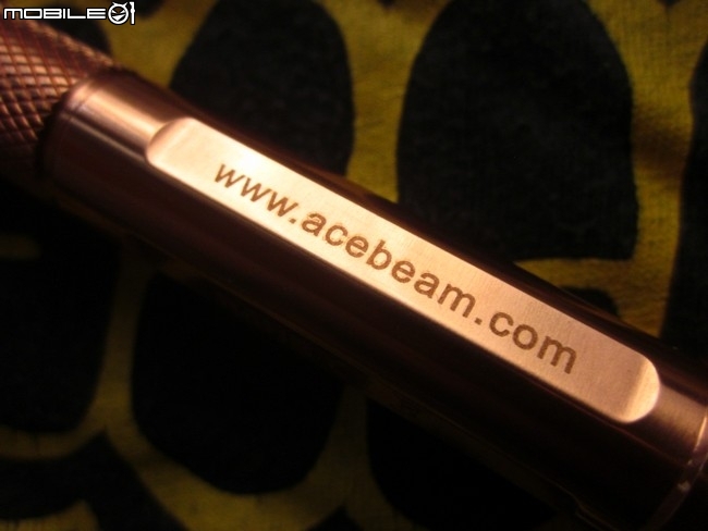 ACEBEAM  PT10  2aaa 銅製玫瑰金筆筒