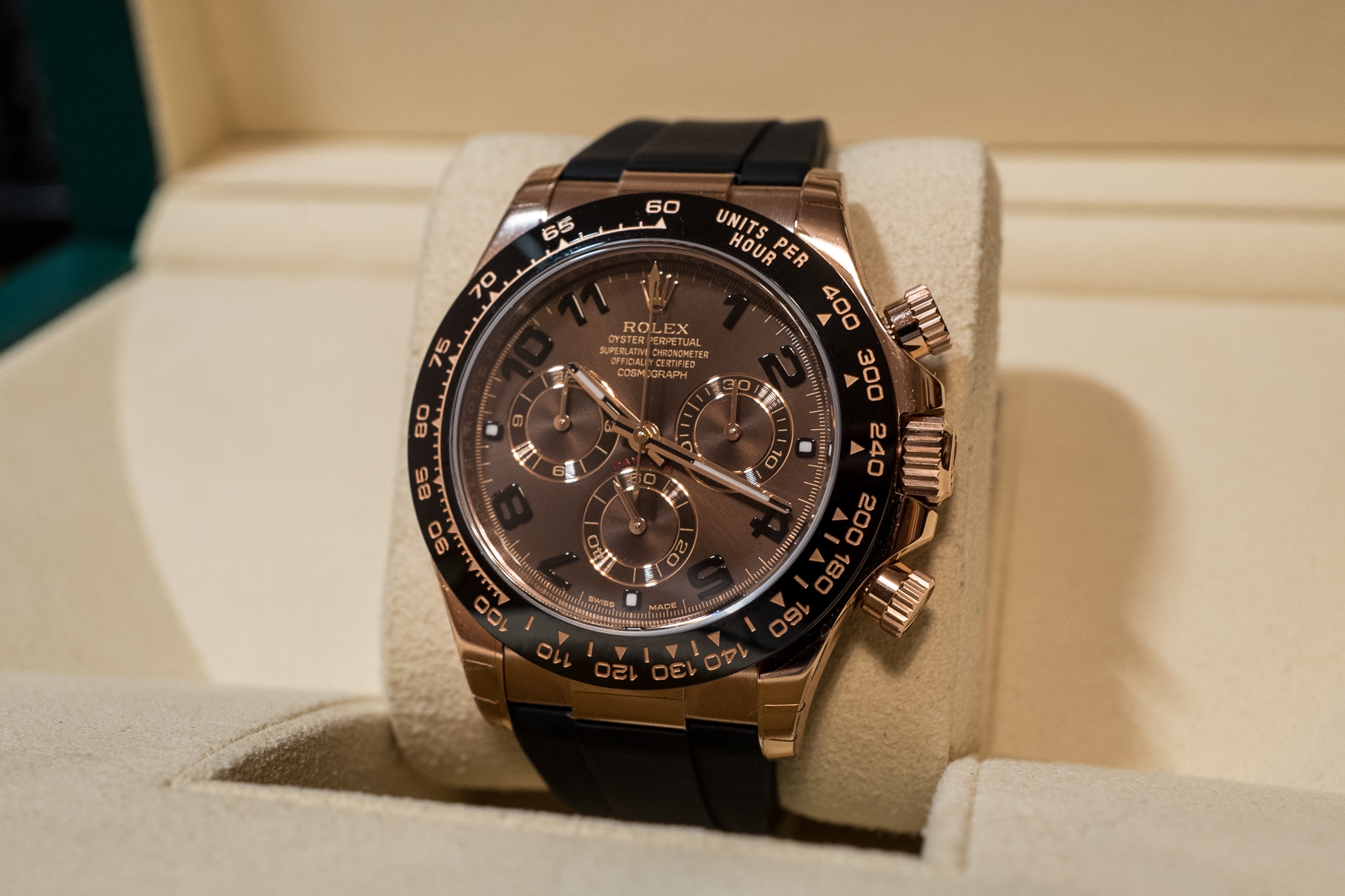 [開箱] 勞力士 Rolex 116515LN 迷人巧克力迪